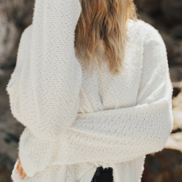 CJLA Sam Pullover Ivory - Picture 1 of 3